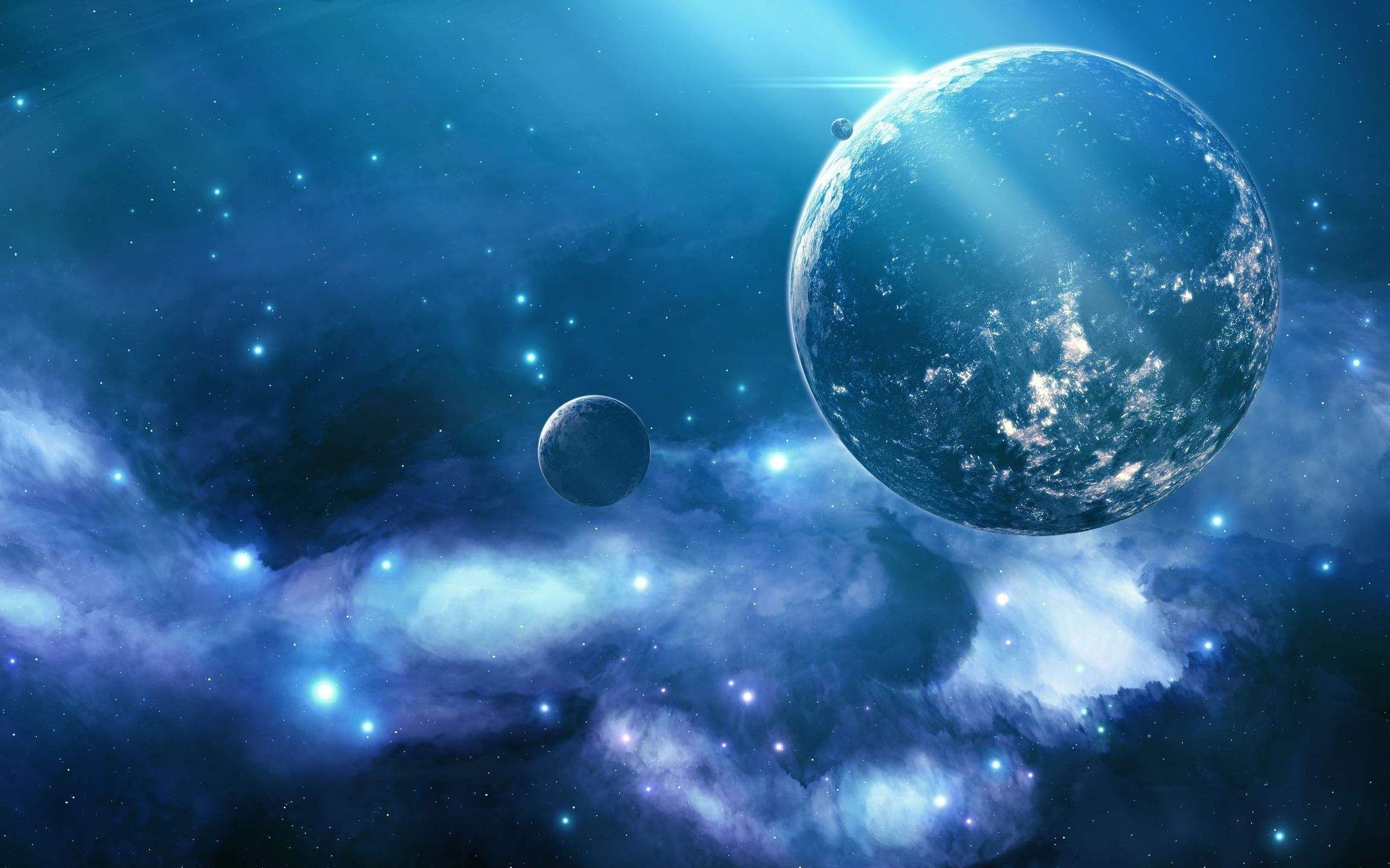 [浩瀚星空]迷幻粒子穿梭于脑