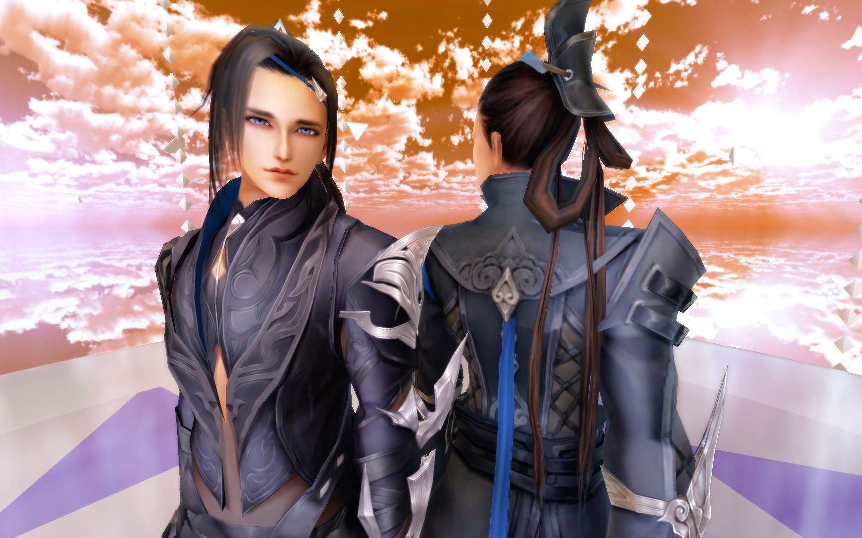 【剑网三mmd】great times&dark horse(秦风炮哥/燕云炮哥)