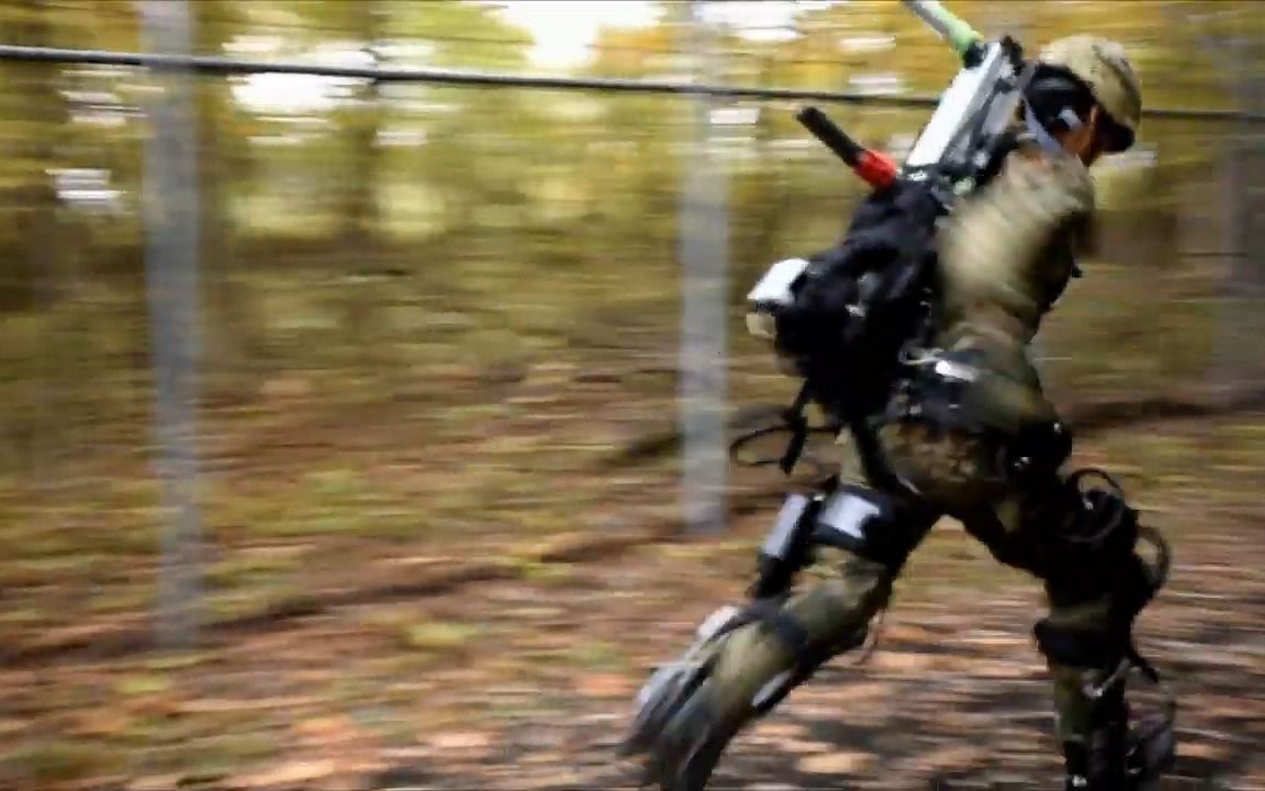 日本自卫队外套骨骼测试视频（2018资料）