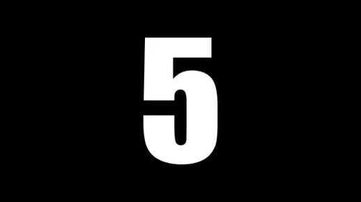 4秒倒计时（五指歌5进制，数字滚动）