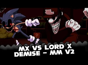 “恩断义绝”FNF | MX Vs Lord X DEMISE - Mario's Madness V2 | Mod/Gameplay