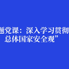 专题党课：深入学习贯彻“总体国家安全观
