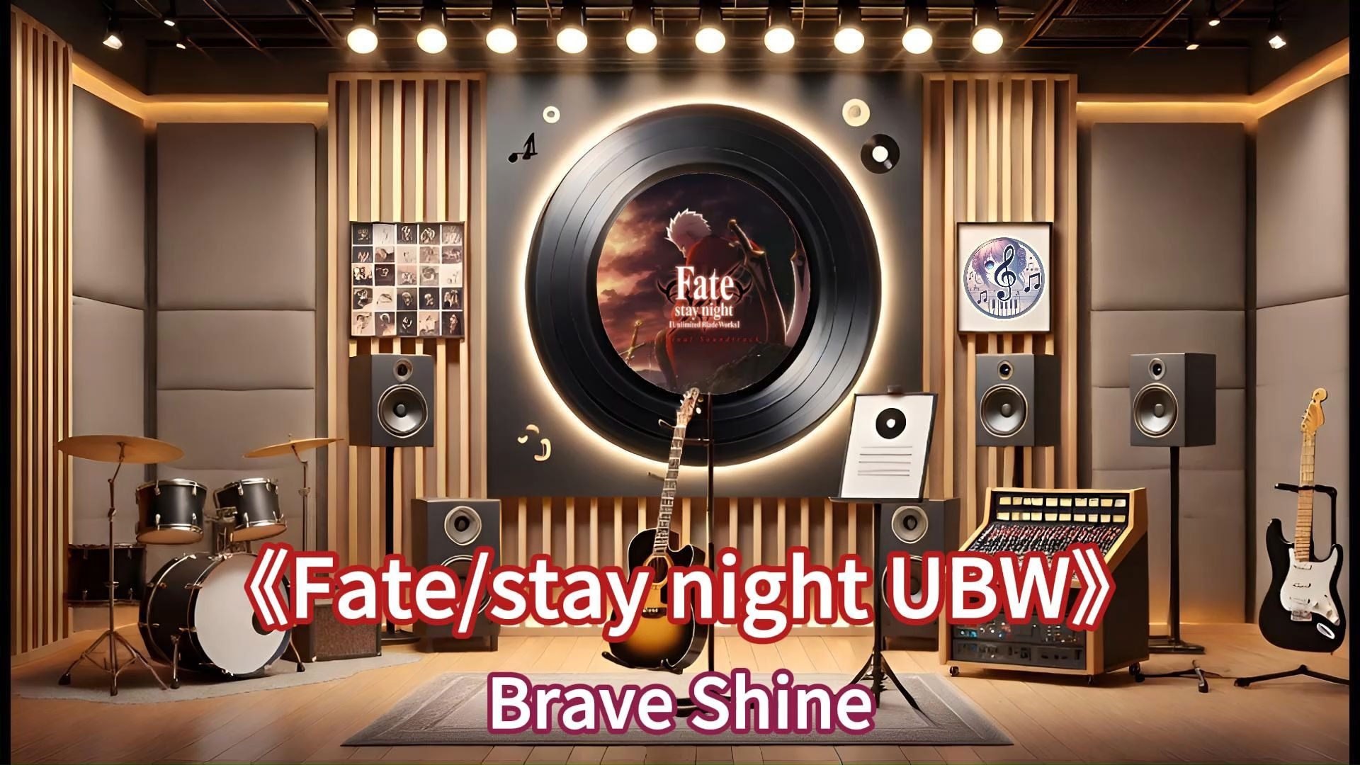 【母带级Hi-Res试听】《Brave Shine》|《Fate/stay night UBW》红A帅醒曲（中日字幕）