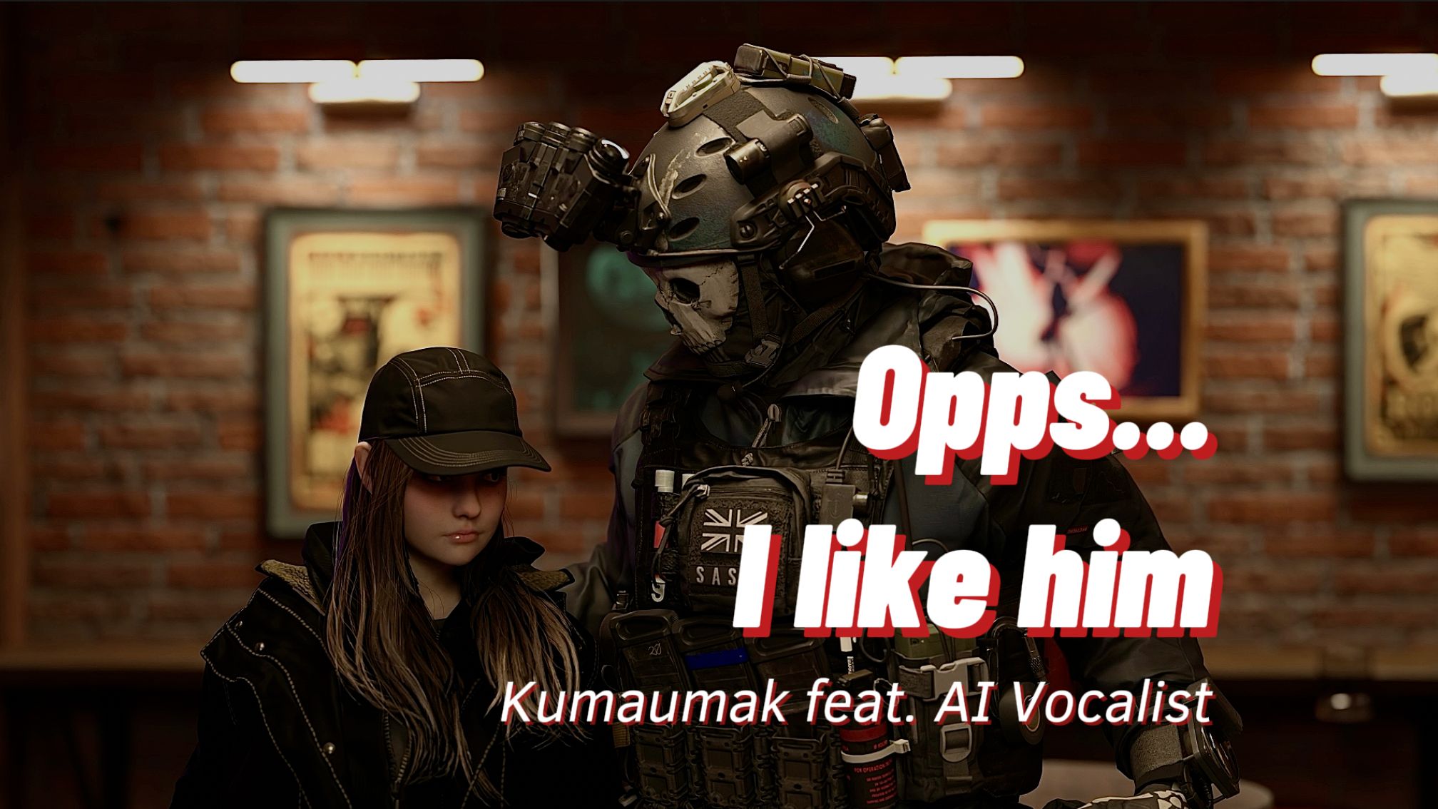[Ghost/同人歌曲][COD] Opps...I like him 乙女向