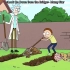 【动画Rick and Morty】瑞克与莫蒂第一季中最震撼的片段，爷孙二人亲手埋葬平行世界的自己