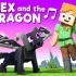 【EnchantedMob】Alex and the Dragon(艾利克斯和末影龙的飞天梦|4K)[版本B] 我的世界