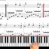 虫儿飞 C调 简易版 五线谱 右手 模拟弹奏 钢琴谱 自学视频