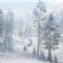 《荒野大镖客2》天气放晴 下雪山