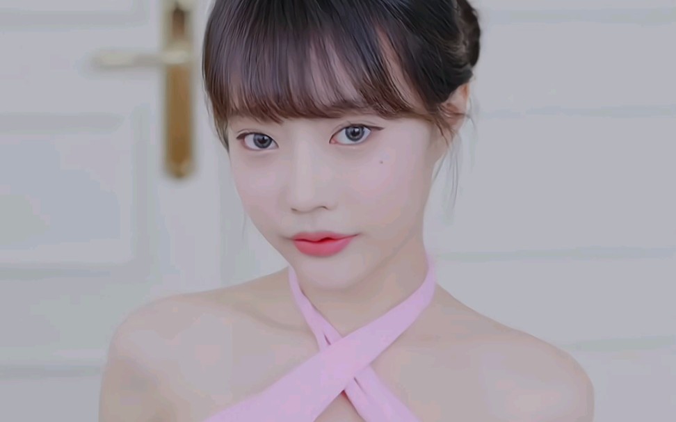 Cute Girl Nari Pink Bikini Outfit