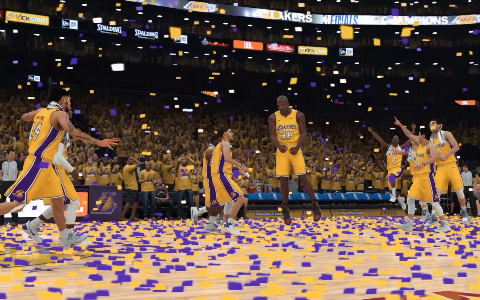 【布鲁】nba2k18生涯模式:奥尼尔总决赛首秀!