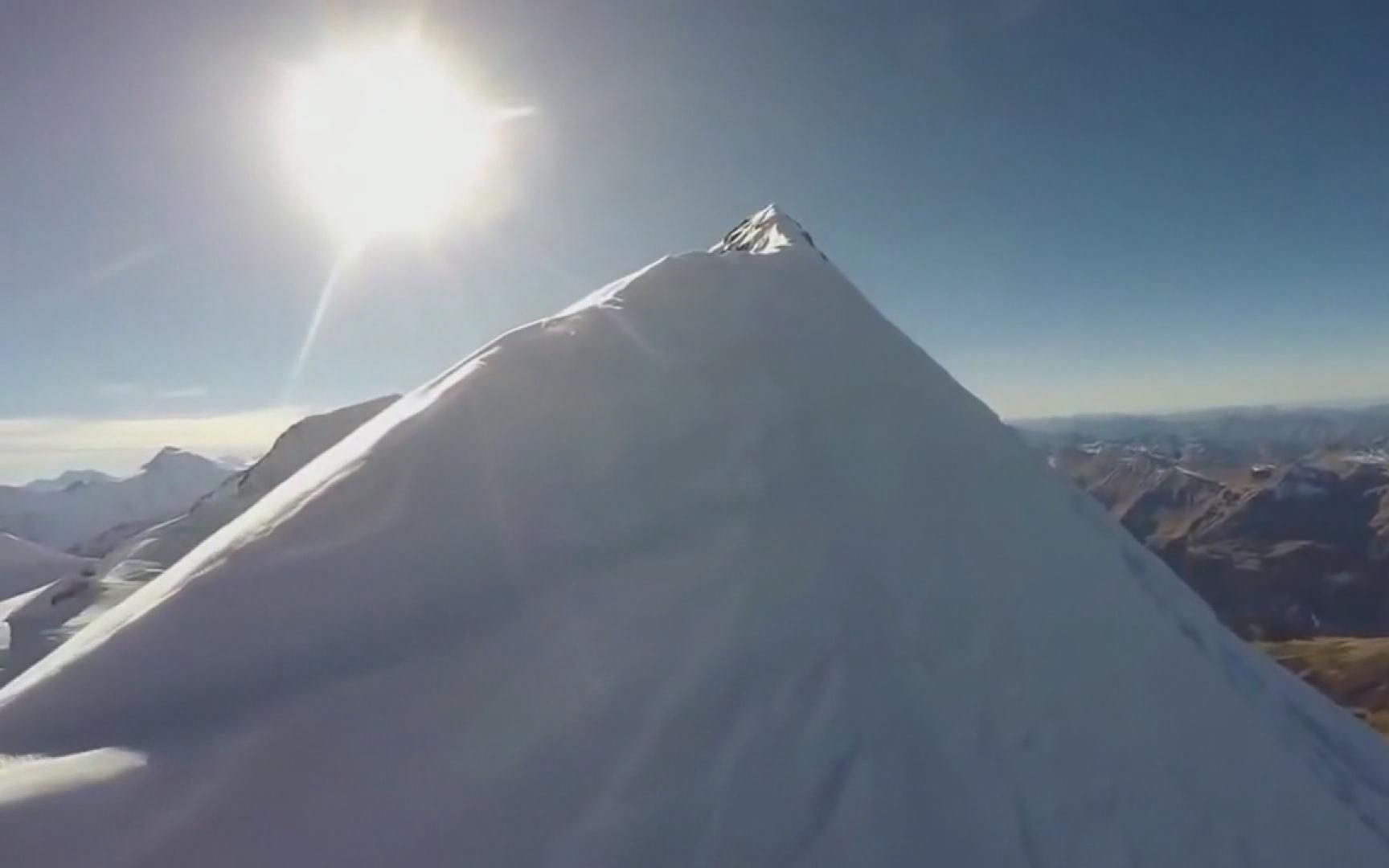 全程纪录爬雪山过程 太佩服小哥哥的毅力