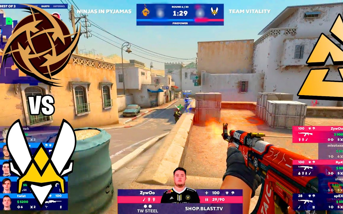 【csgo】blast春季赛集锦:shox重返巅峰,配合大番薯带领队伍力克nip