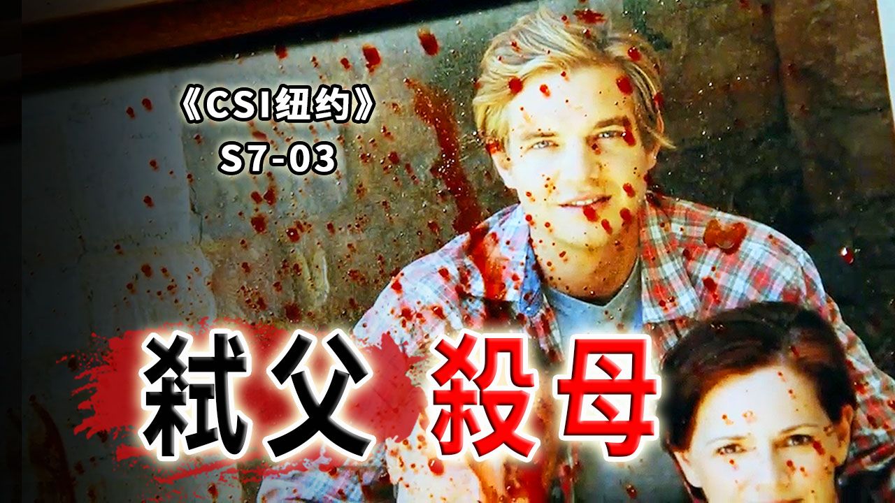 深夜弑父杀母，什么仇什么怨？生块叉烧都比生他好！《CSI纽约》S7-03