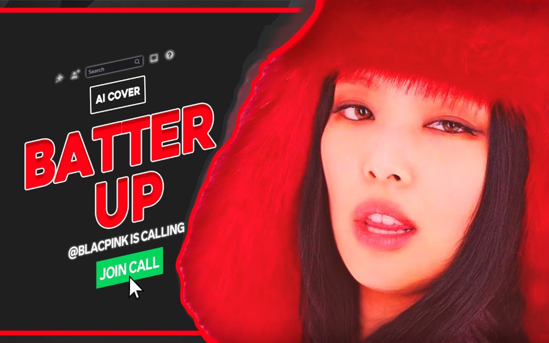 AI COVER BLACKPINK Batter Up Black Pink 