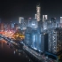 [4K]重庆城市夜景航拍原片直出