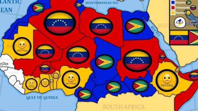 委内瑞拉和圭亚那在世界上哪个更受欢迎？