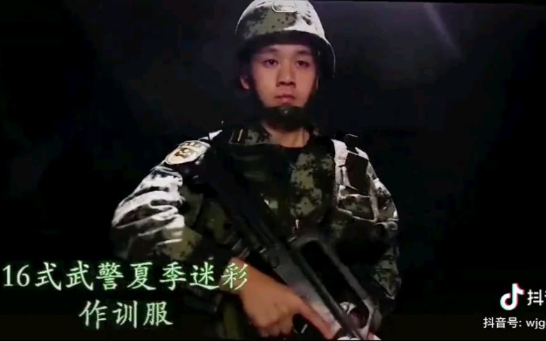 中国武警 07式戦闘服 半袖 迷彩 - 個人装備