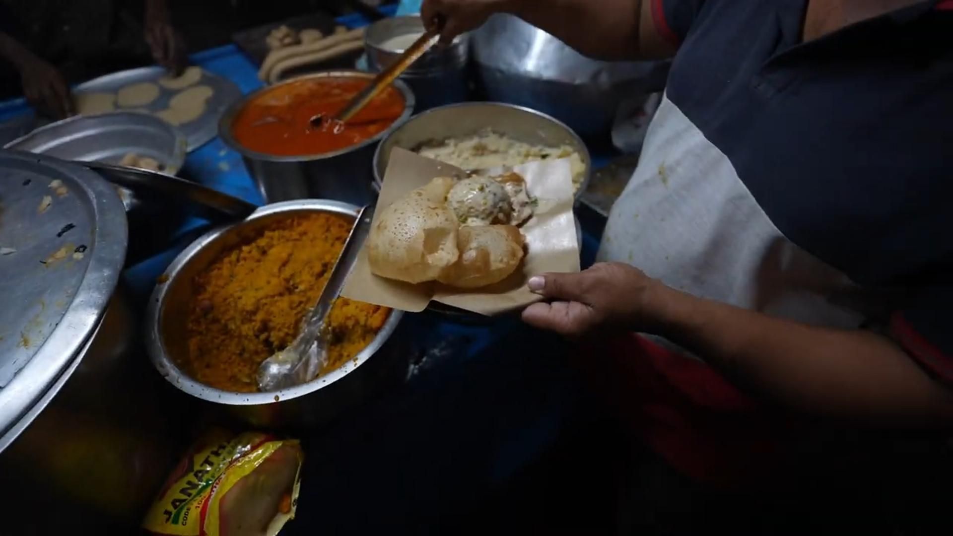 印度凌晨3点早餐|布拉马普尔清晨|一份仅25卢比 |奥里萨邦街头小吃