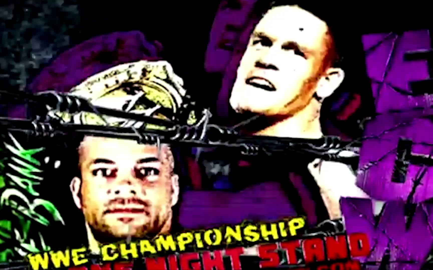 【ECW One Night Stand 2006】Rob Van Dam Vs John Cena 比赛_哔哩哔哩_bilibili