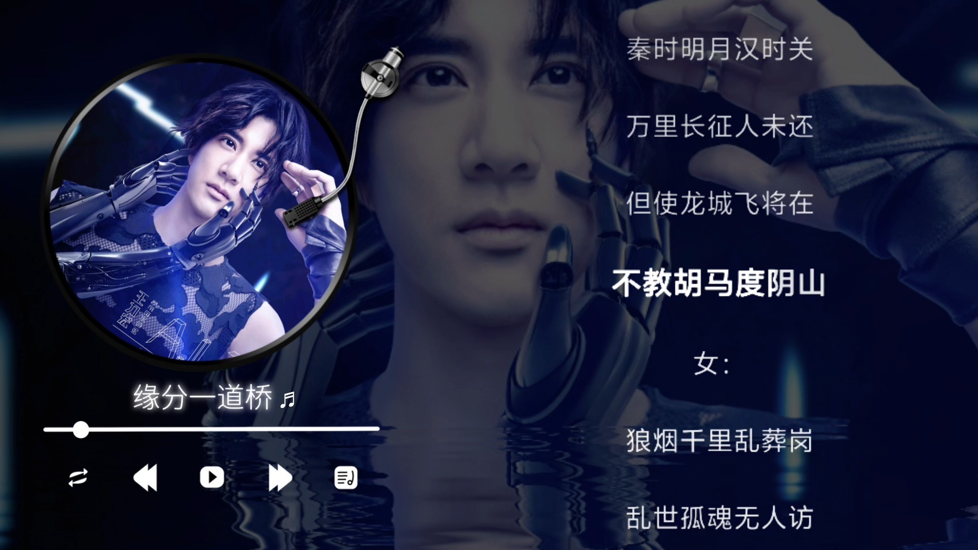 王力宏/谭维维-缘分一道桥（伴奏）