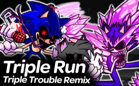 Triple Run - Triple Trouble remix but all Sonic.exe phases sings it
