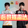 AG 4:3 战胜狼队，晋级世冠四强！镜像巅峰对决，AG势不可挡！赛后数据雷达图