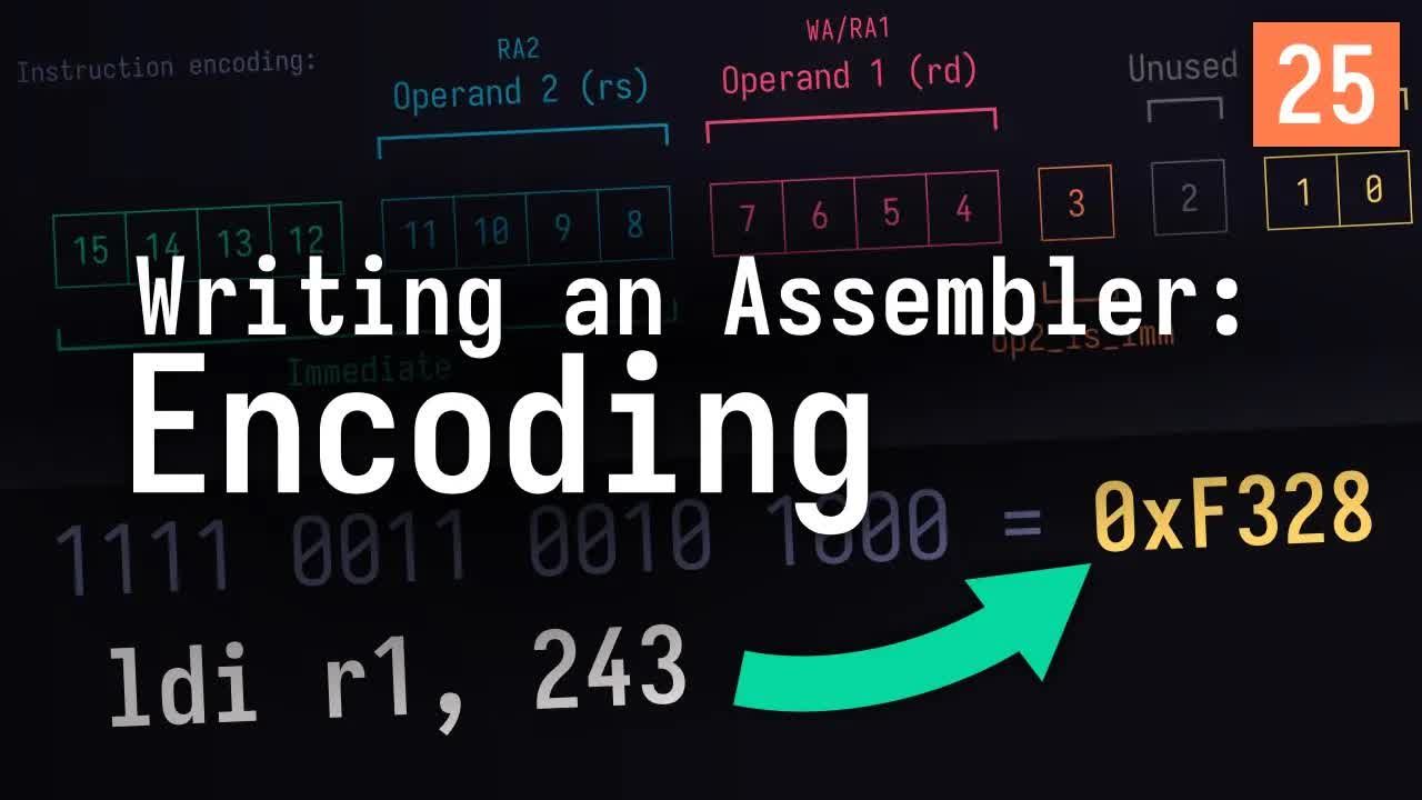#25 构建超标量CPU之编写汇编器：指令编码