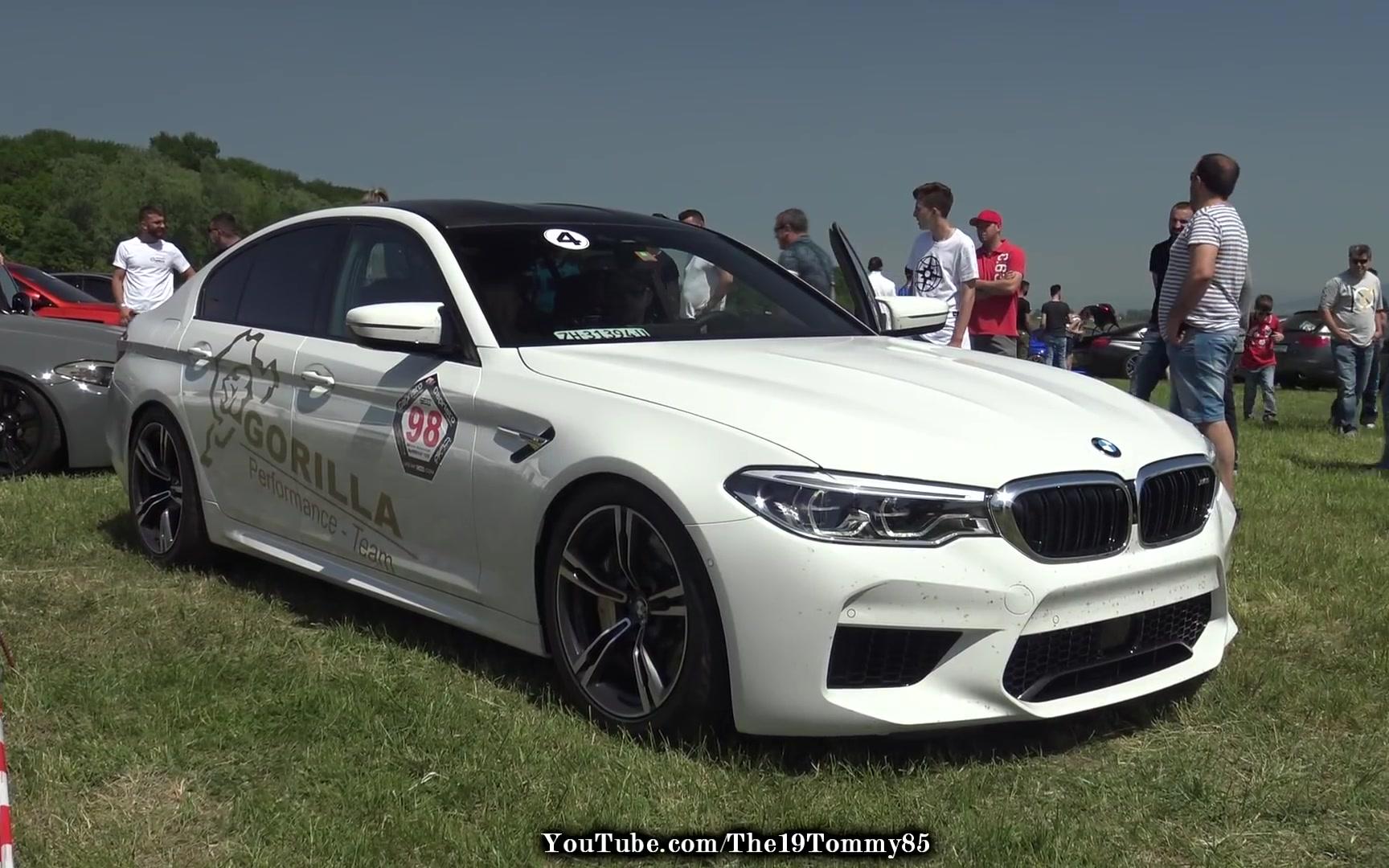 实拍2018 bmw m5 f90 改装 710hp by gorilla performance