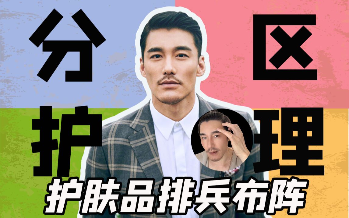 【胡兵|不老兵法】30+脸部分区护肤步骤，你的护肤品用对地方了吗？