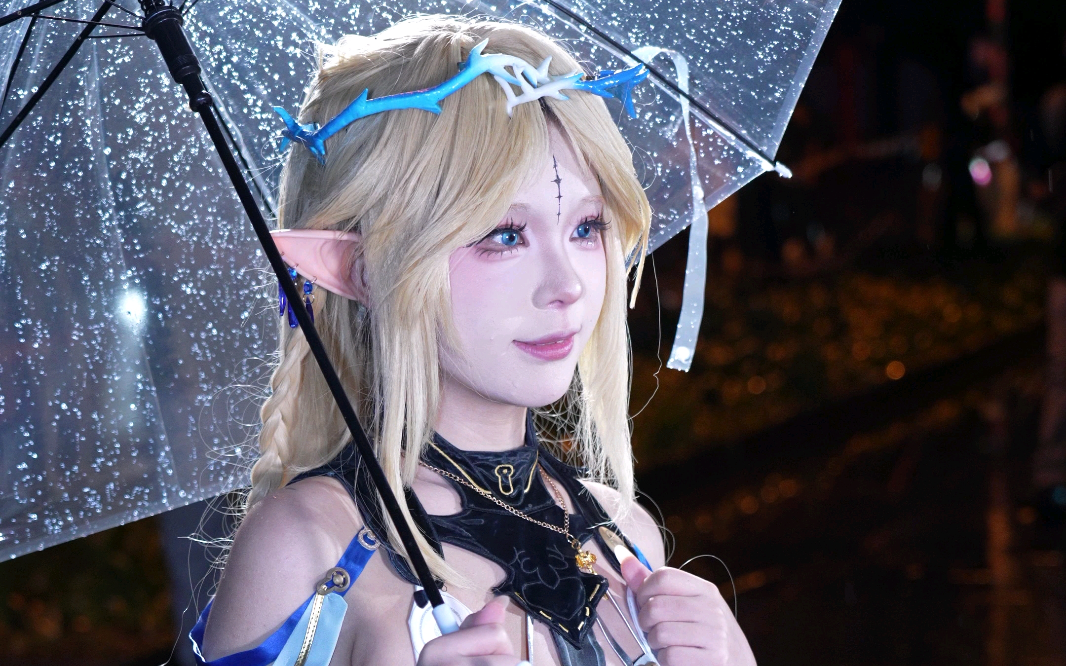 [Narushio Kartishia cosplay] - Beautiful rainy night beauty