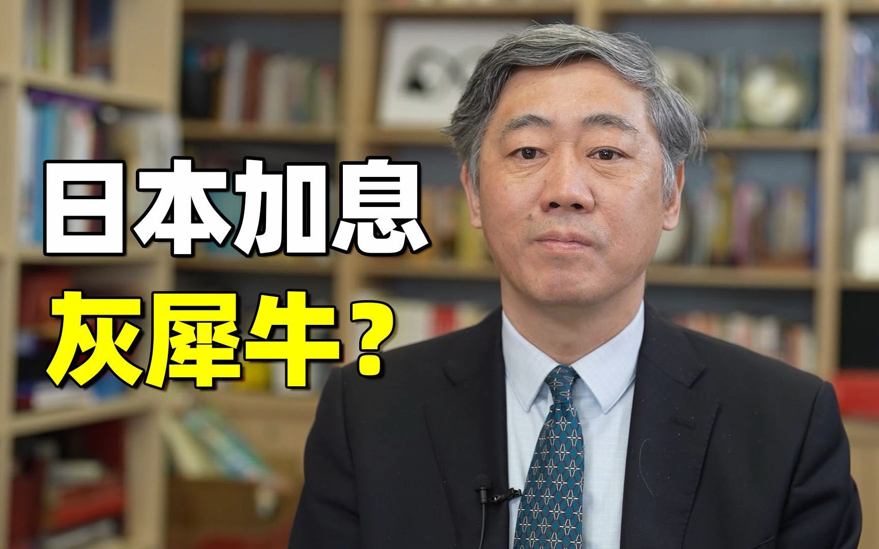 日本加息,会成为全球经济的灰犀牛吗?【清华大学李稻葵】哔哩哔哩bilibili