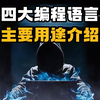 四大编程语言，它们的主要用途是什么
