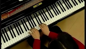 古筝保卫黄河曲谱_保卫黄河钢琴曲谱(3)