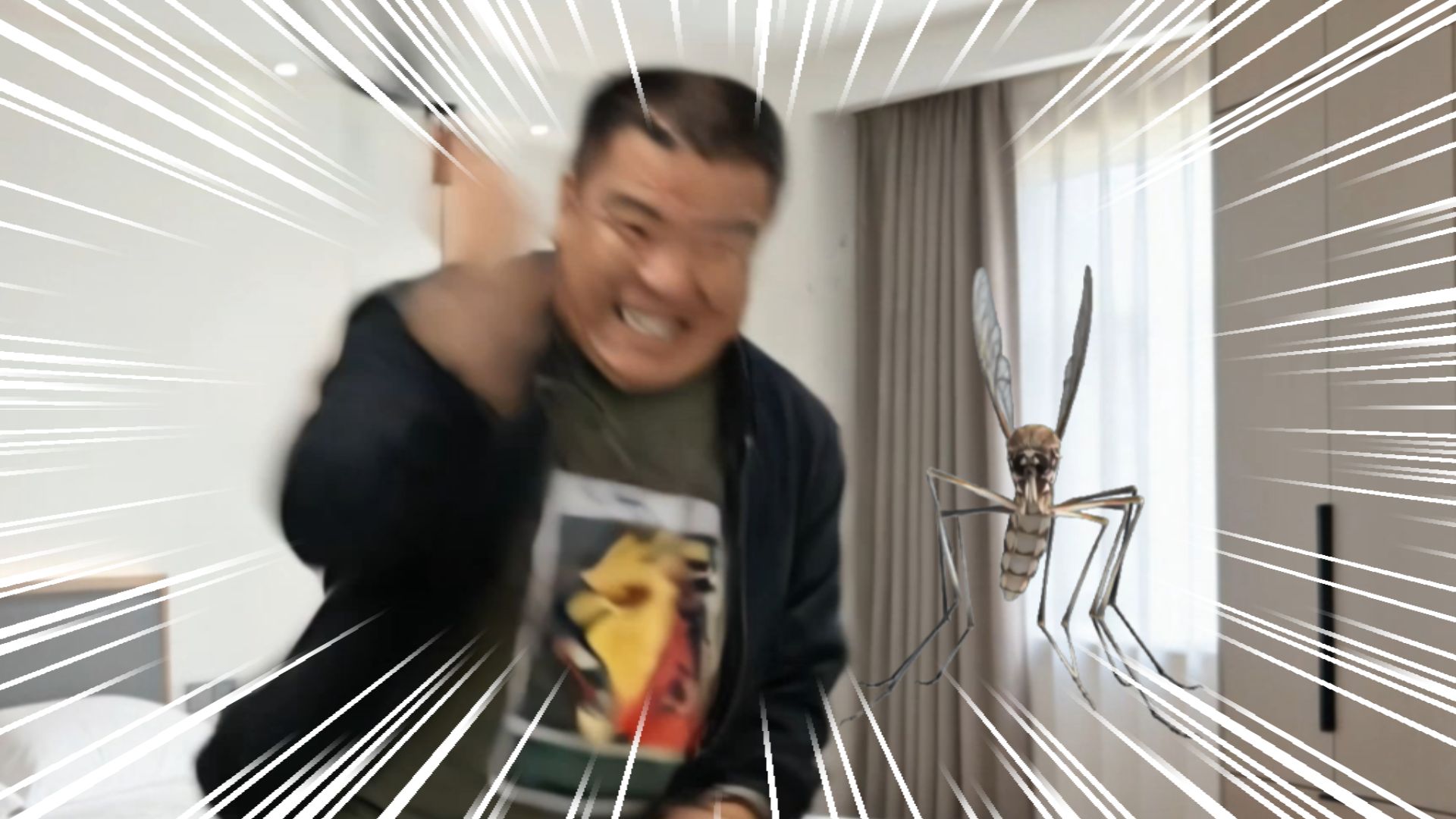 ⚡蚊子：来个人类咬一咬⚡