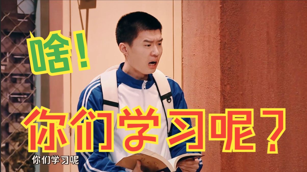 啥！你们学习呢？