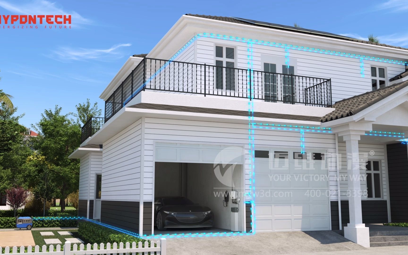 太阳能光伏综合解决方案动画展示短片——工业三维动画制作公司