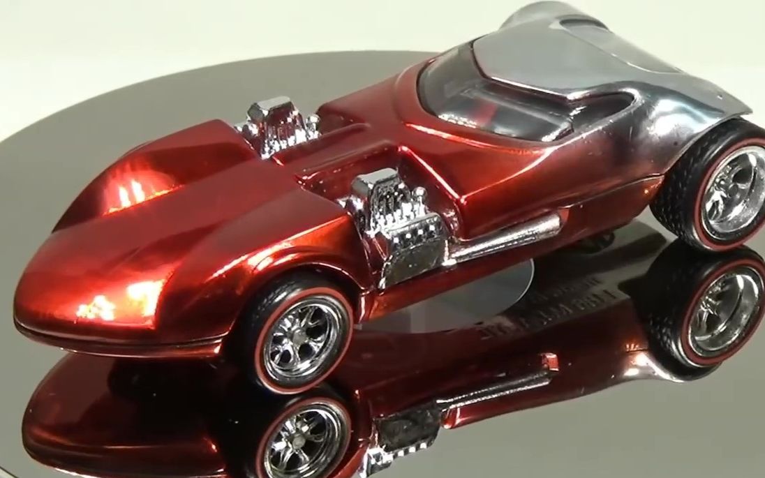 【diy】小汽铁车重涂~custom hot wheels 50th anniversary twin mill