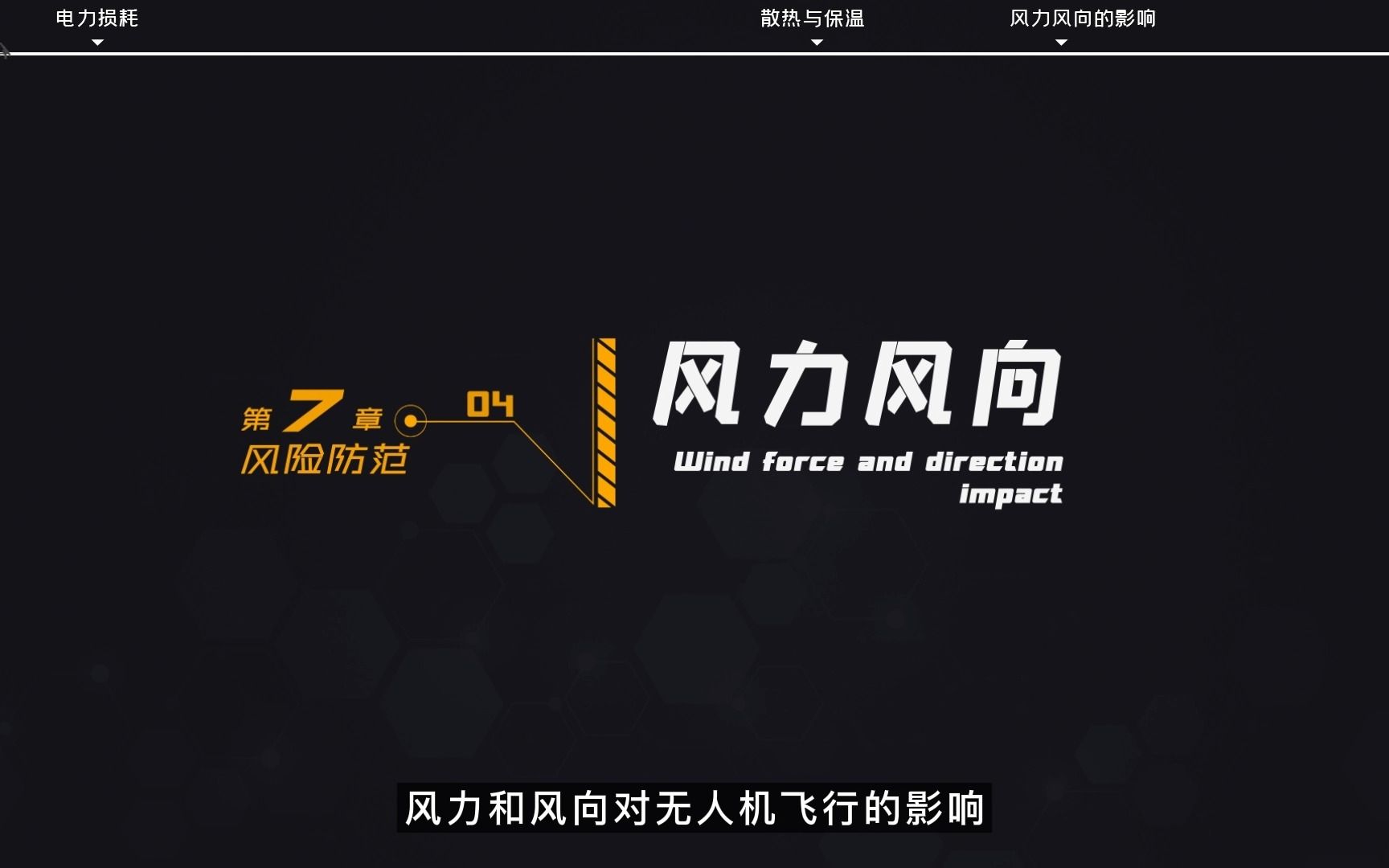 7-4风力和风向对无人机飞行的影响