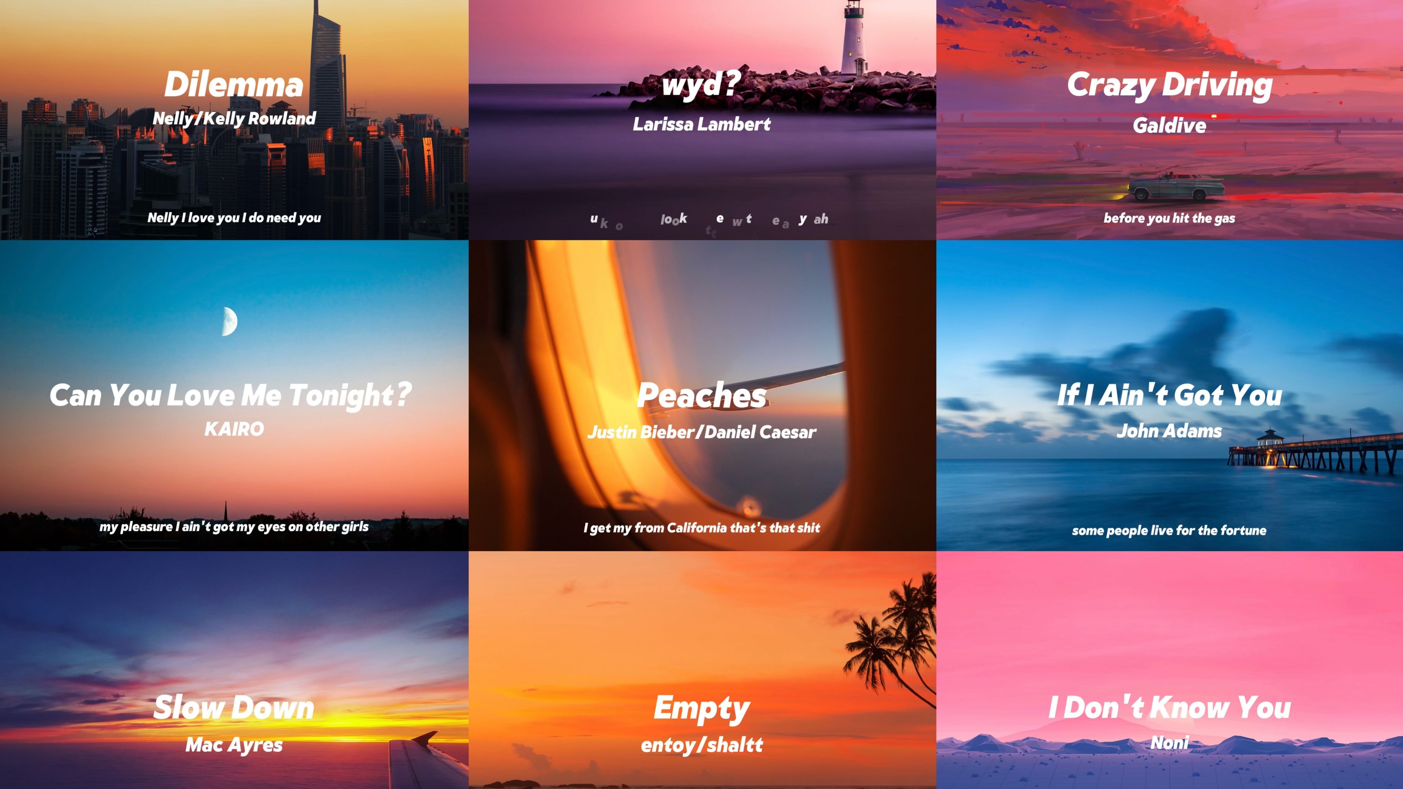 𝙋𝙡𝙖𝙮𝙡𝙞𝙨𝙩 | 𝙍&𝘽精选 日落浪漫氛围感 | 通勤 洗澡 工作bgm | 没人能拒绝R&B!