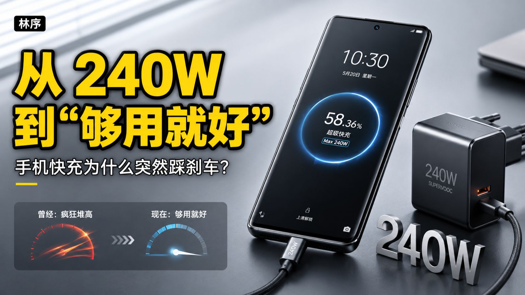 从 240W 到“够用就好”：手机快充为什么突然踩刹车？