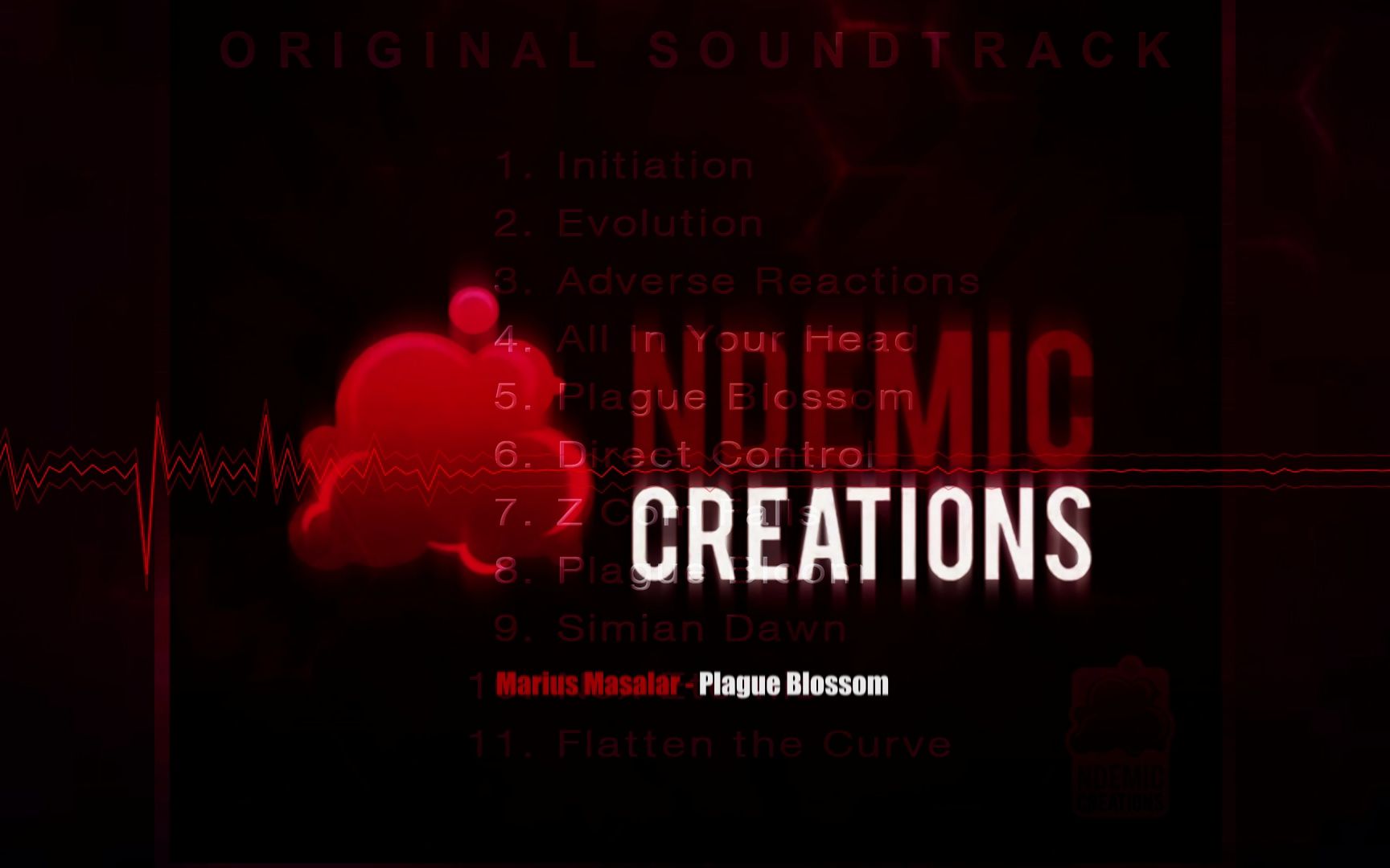 [PI] 游戏原声 通用-Marius Masalar - Plague Blossom“瘟疫绽放”可视化音频