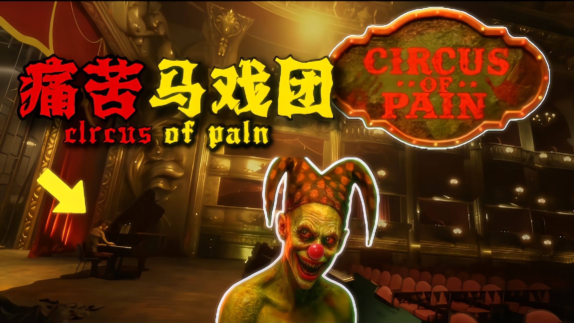 我被绑架到了痛苦马戏团！想离开就必须了解小丑的往事？Circus of Pain