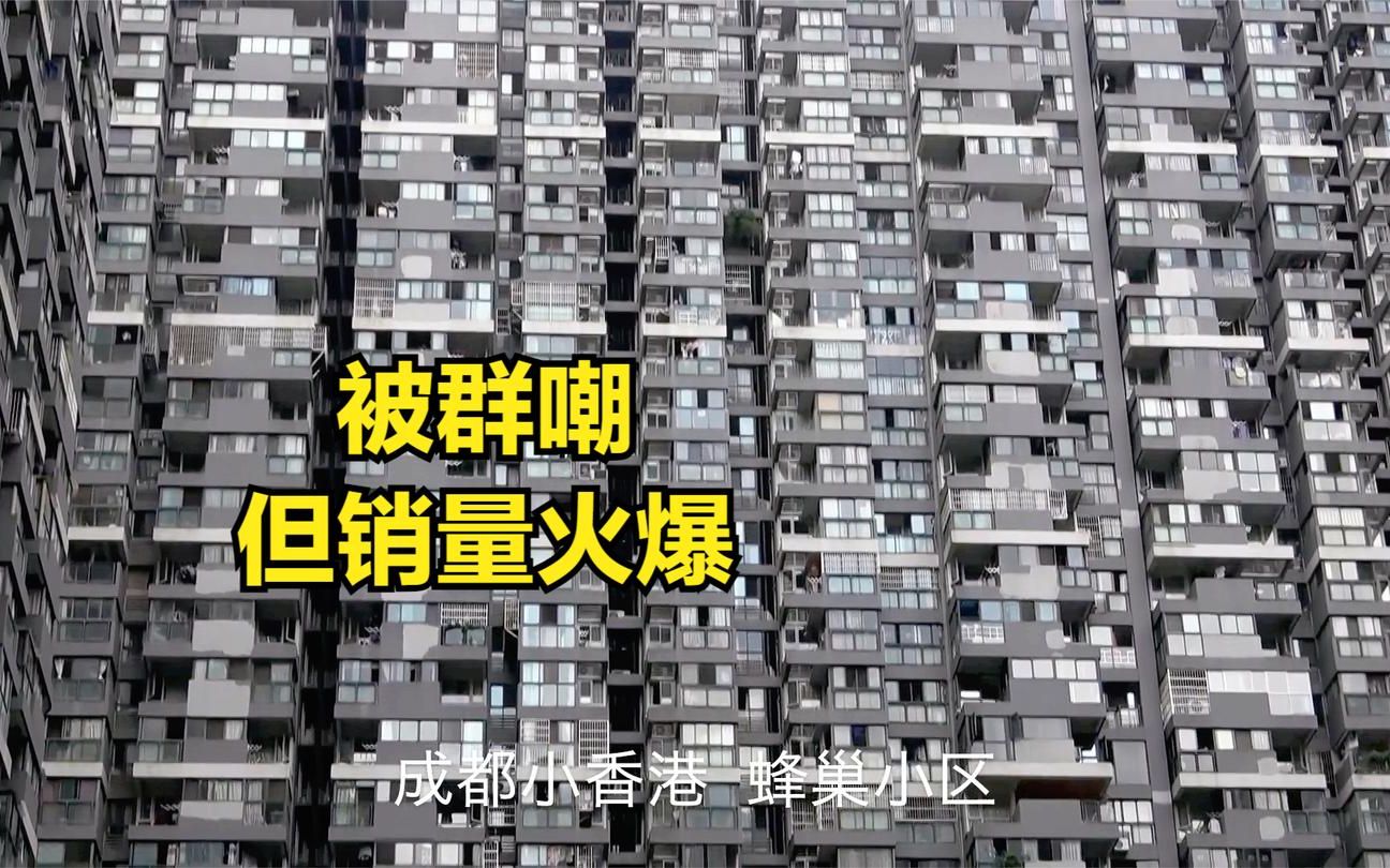 如何看待:成都最密集小区，堪比香港蜂巢，外卖员的噩梦，但成交量火爆，100万拿下学区房[一次目更~]的第1张示图