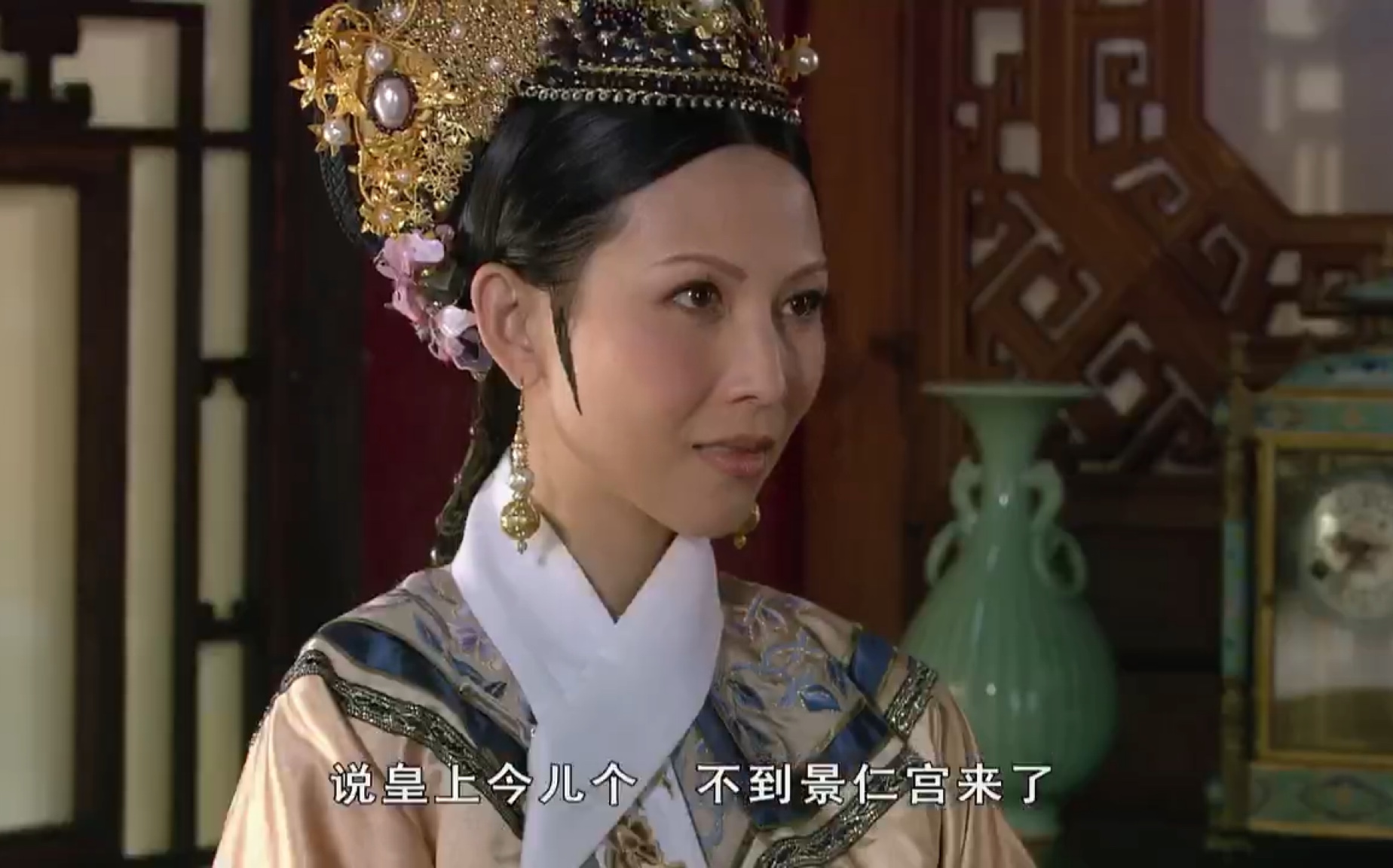 267听到皇上不来景仁宫皇后僵住的笑容娘娘演技真好