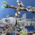 乐高 LEGO MOC作品 乐高水下海洋污染西洋镜 作品介绍