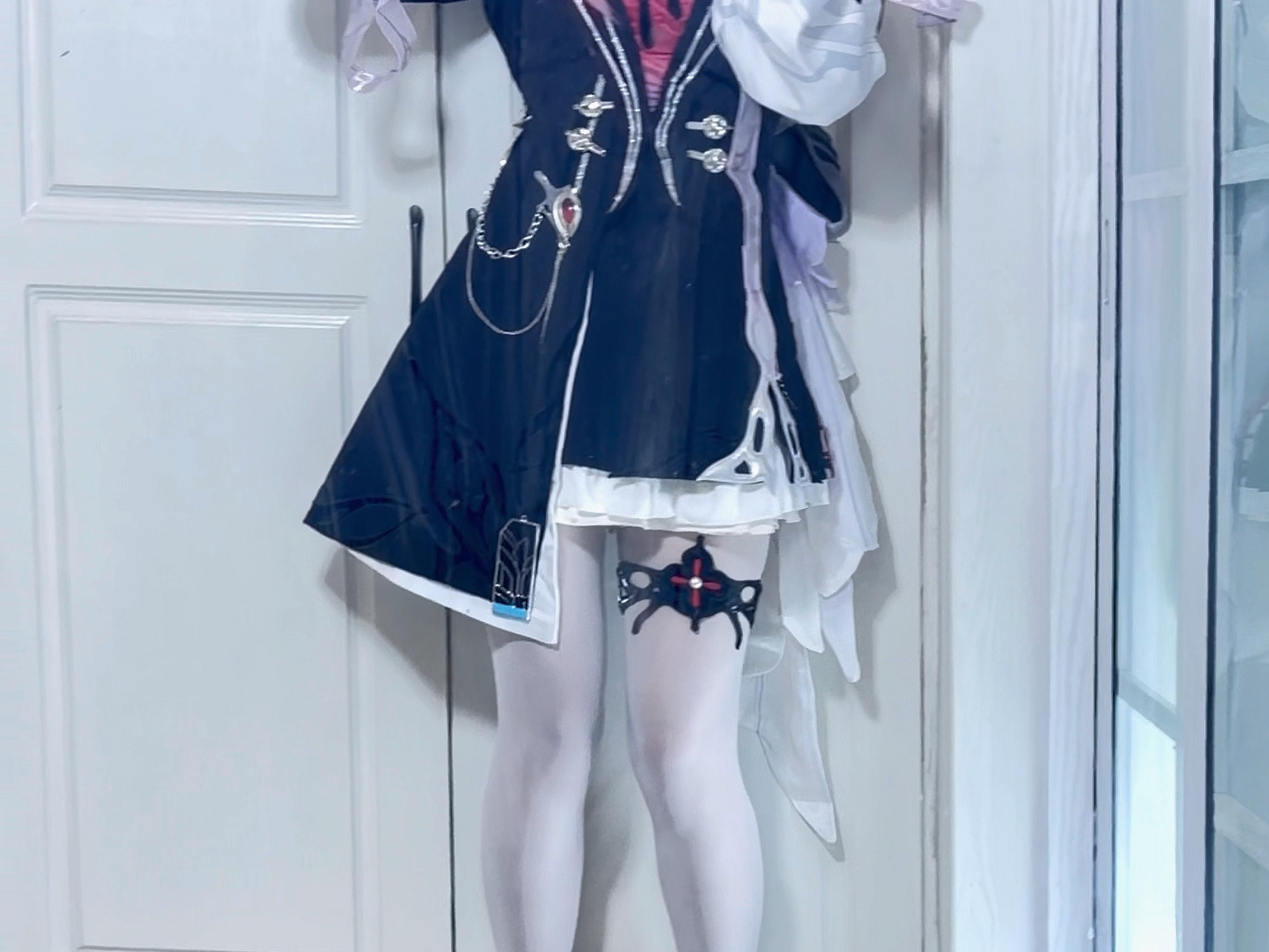 If you hit her, don't hit me.