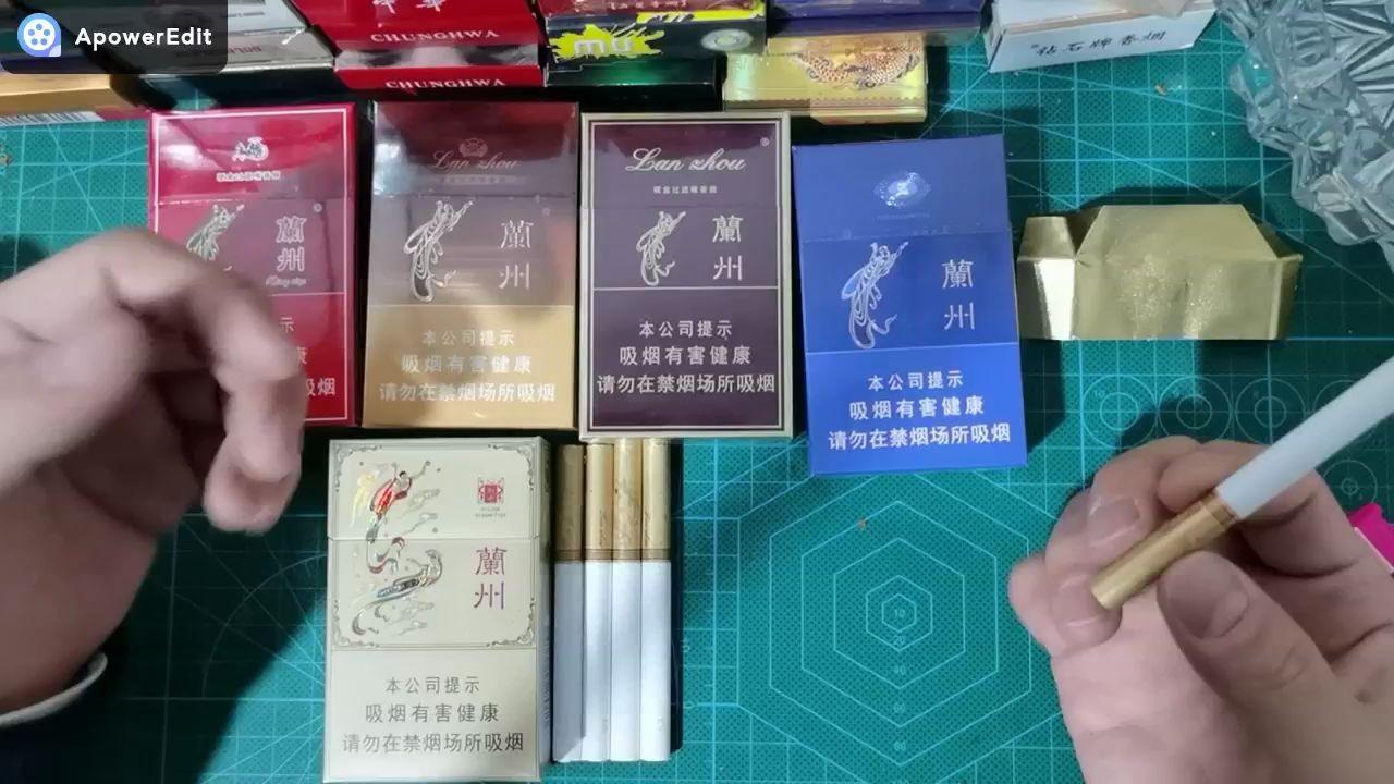 最便宜的爆珠香烟兰州心如意竟然有惊喜兰州系列第一弹芝麻村的小李子