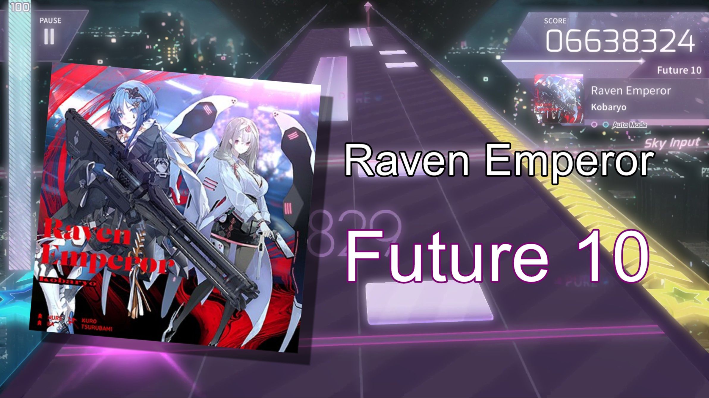 [Arcaea自制] BPM 205的高速叠键 Raven Emperor / Future 10