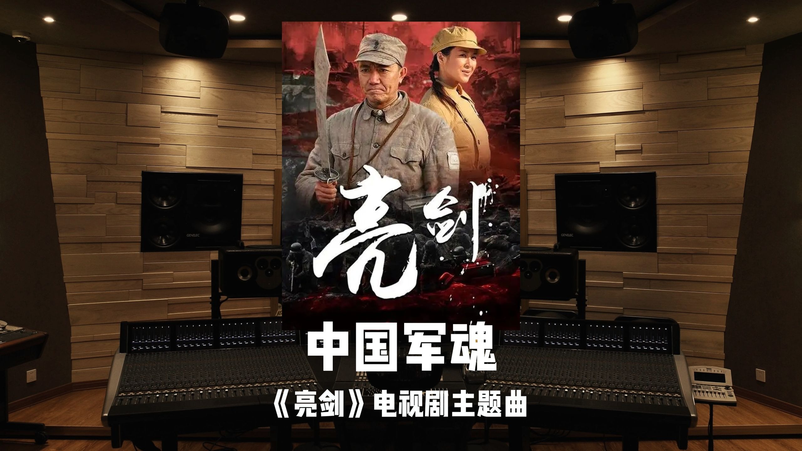 逢敌必亮剑！《亮剑》电视剧主题曲「中国军魂」百万级录音棚试听