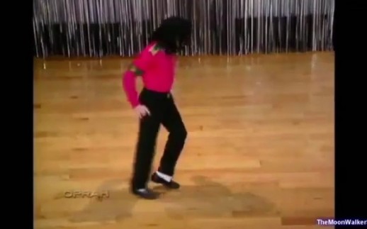 罕见 迈克尔杰克逊 舞房示范太空步和跳舞灵感!
